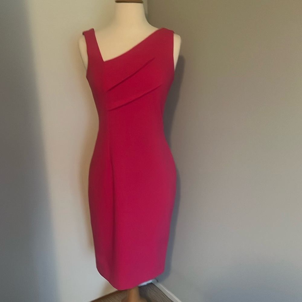 Calvin Klein flattering pink dress
